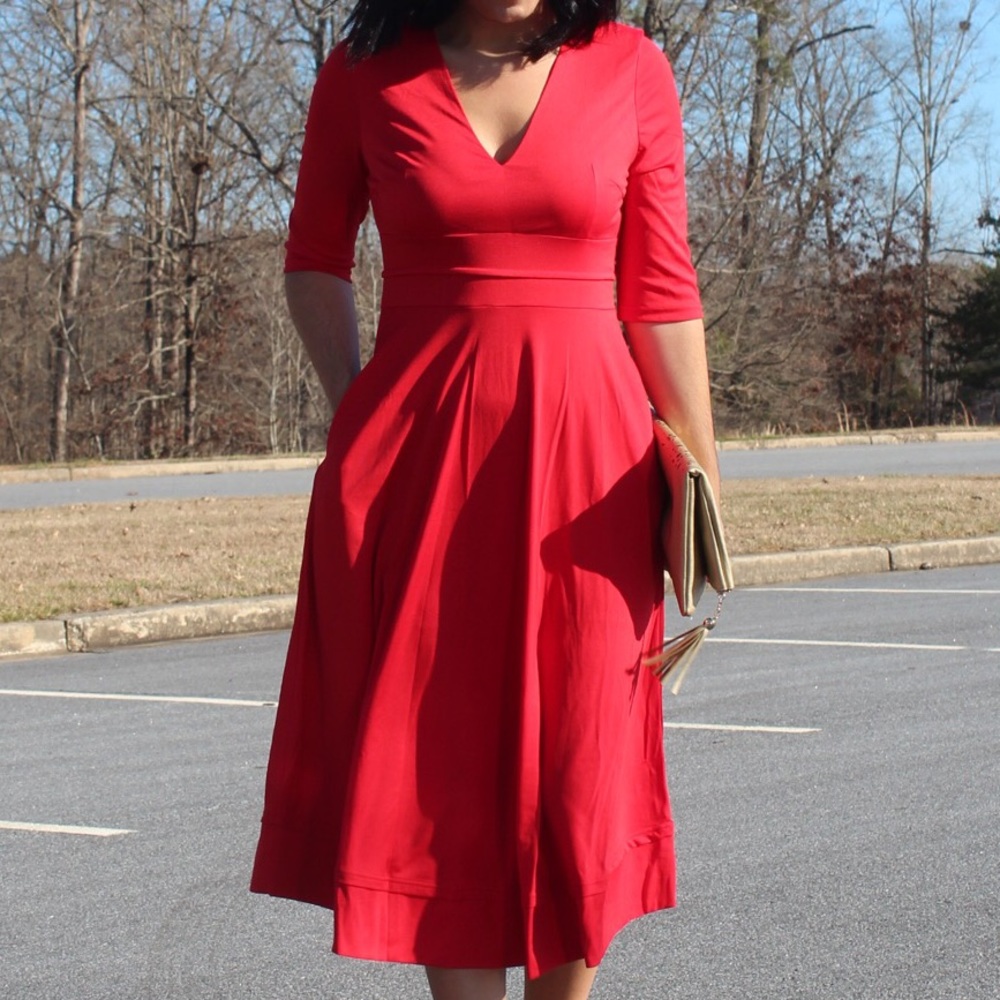 Pretty Red Dress